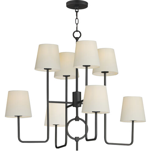 Paoli 8 Light 34 inch Charcoal Bronze Multi-Tier Chandelier Ceiling Light