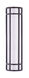 Moon Ray LED 24 inch Bronze Outdoor Wall Mount