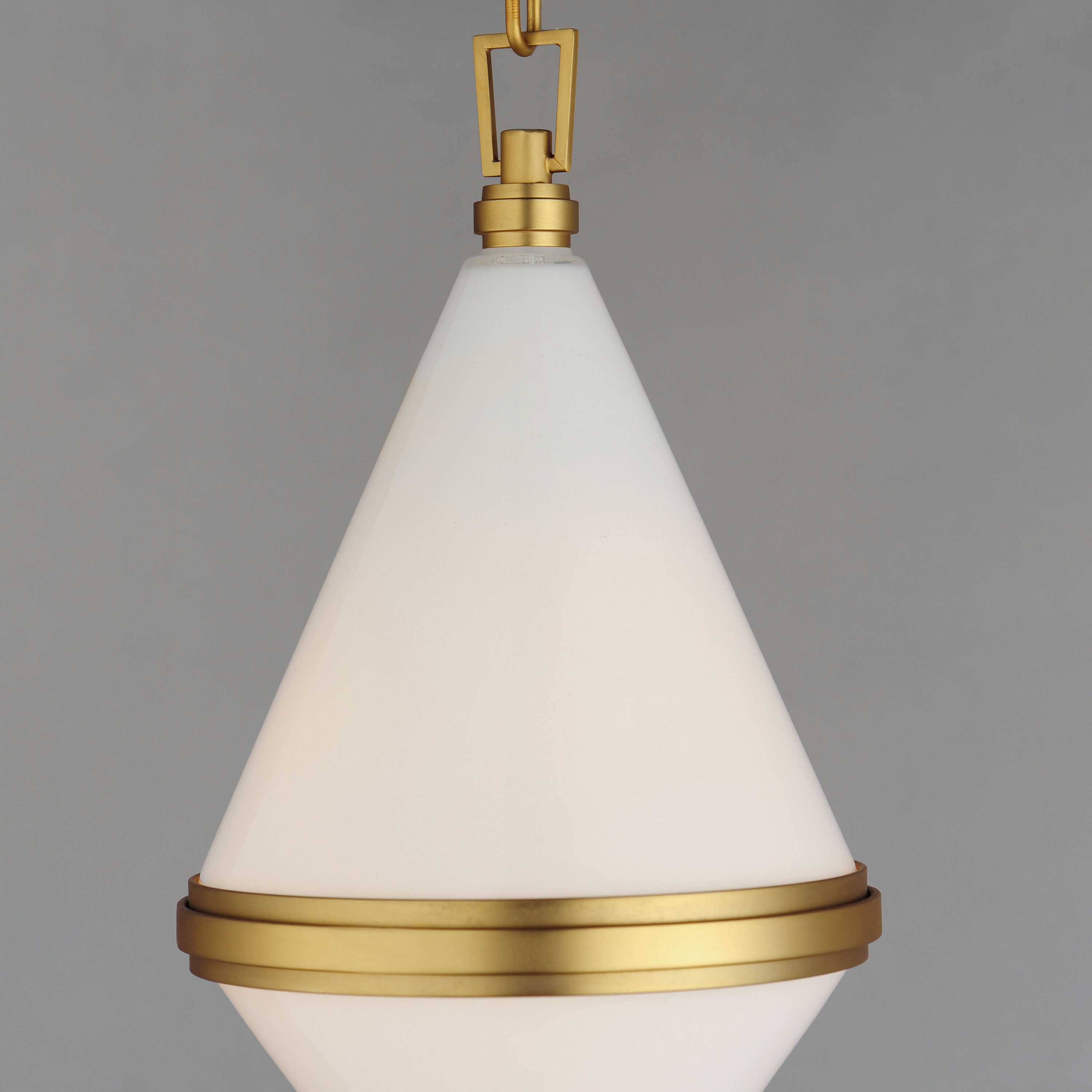 Maxim 10372WTSBR Giza 1 Light 5 inch Satin Brass Mini Pendant