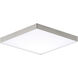 Trim LED 6 inch Satin Nickel Flush Mount Ceiling Light