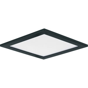 Wafer LED 6 inch Black Flush Mount Ceiling Light