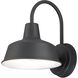 Pier M 1 Light 10.75 inch Black Outdoor Wall Mount