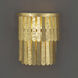 Regalia 1 Light 10 inch Gold Leaf Wall Sconce Wall Light