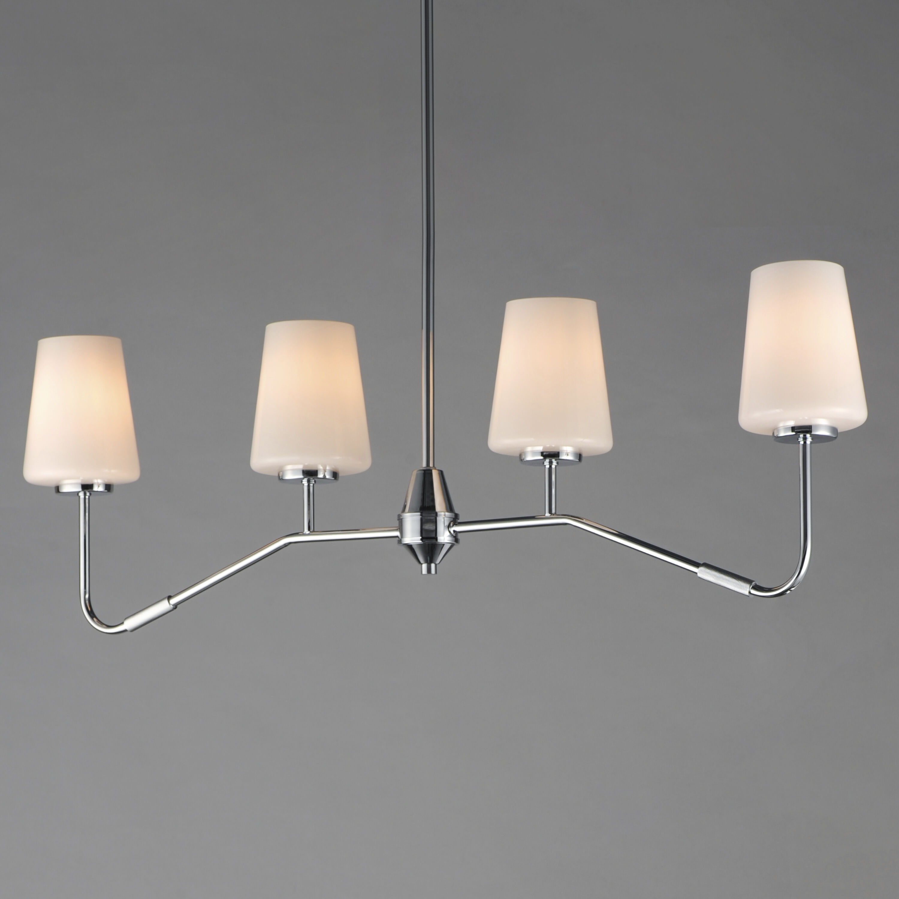 Durham 4 Light 38.5 inch Polished Chrome Linear Pendant Ceiling Light