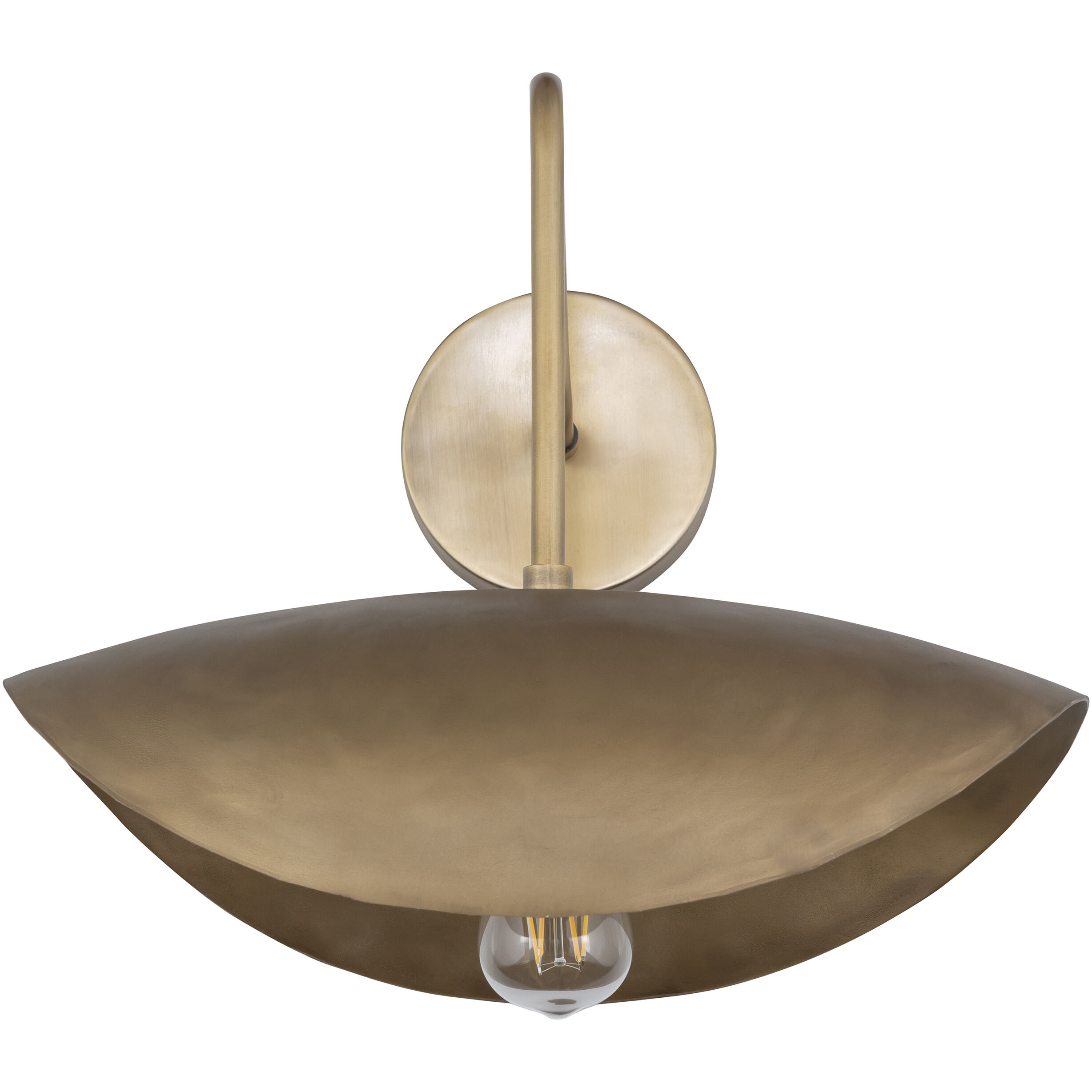 Denarii 1 Light 16 inch Natural Gold Wall Sconce Wall Light