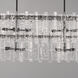 Warren 8 Light 42 inch Dark Bronze Linear Pendant Ceiling Light