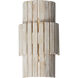 Satori 2 Light 7 inch Ecru Wall Sconce Wall Light