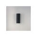 Outpost 2 Light 15 inch Black Outdoor Wall Mount