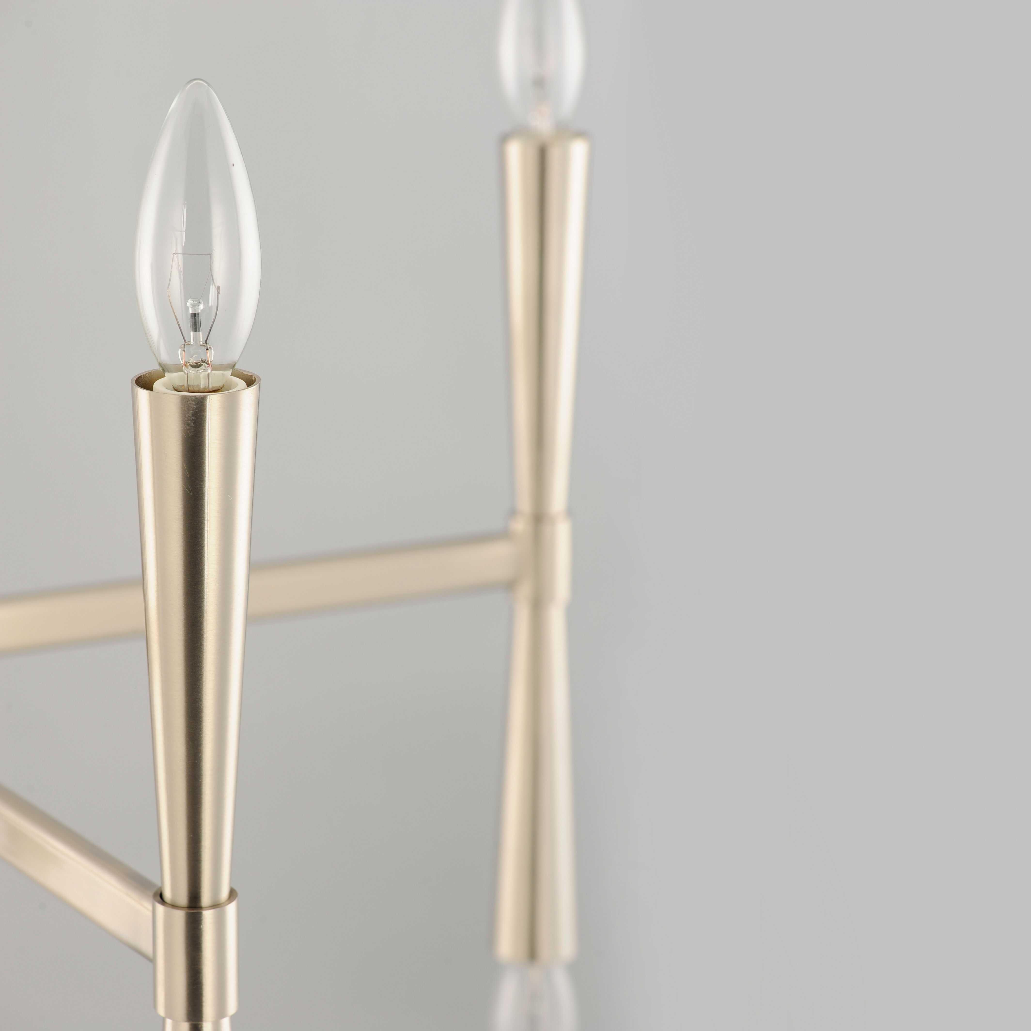 Rome 10 Light 23.5 inch Satin Nickel Chandelier Ceiling Light