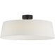 Paramount LED 21.25 inch Black Flush Mount Ceiling Light