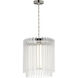 Jolie LED 11 inch Polished Nickel Single Pendant Ceiling Light