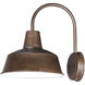 Pier M 1 Light 13.25 inch Empire Bronze Outdoor Wall Mount