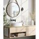 Ava 1 Light 5 inch Black Bath Vanity Light Wall Light