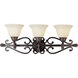 Manor 3 Light 29 inch Oil Rubbed Bronze Bath Vanity Wall Light
