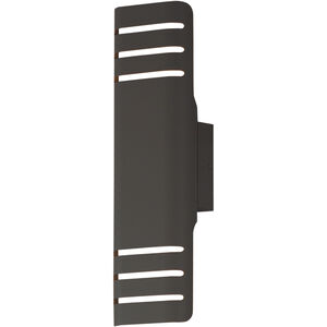 Lightray LED LED 17.25 inch Architectural Bronze Outdoor Wall Mount, Medium