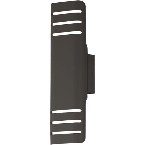 Lightray LED LED 17.25 inch Architectural Bronze Outdoor Wall Mount, Medium