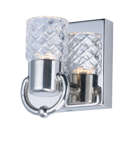 Crystol LED 5 inch Polished Nickel ADA Wall Sconce Wall Light