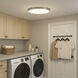 Trim LED 16 inch Satin Nickel Flush Mount Ceiling Light