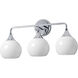 Neve 3 Light 22.5 inch Polished Chrome Bath Vanity Wall Light