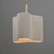 Corsica 1 Light 12.5 inch Natural Aged Brass Single Pendant Ceiling Light
