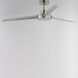 Ultra Slim 52 inch Satin Nickel Indoor Ceiling Fan