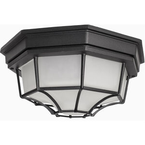 Crown Hill 2 Light 11 inch Black Outdoor Ceiling Mount