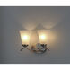 Vital 2 Light 14.5 inch Satin Nickel Bath Vanity Wall Light