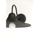 Dockside 1 Light 8.5 inch Black Outdoor Wall Mount