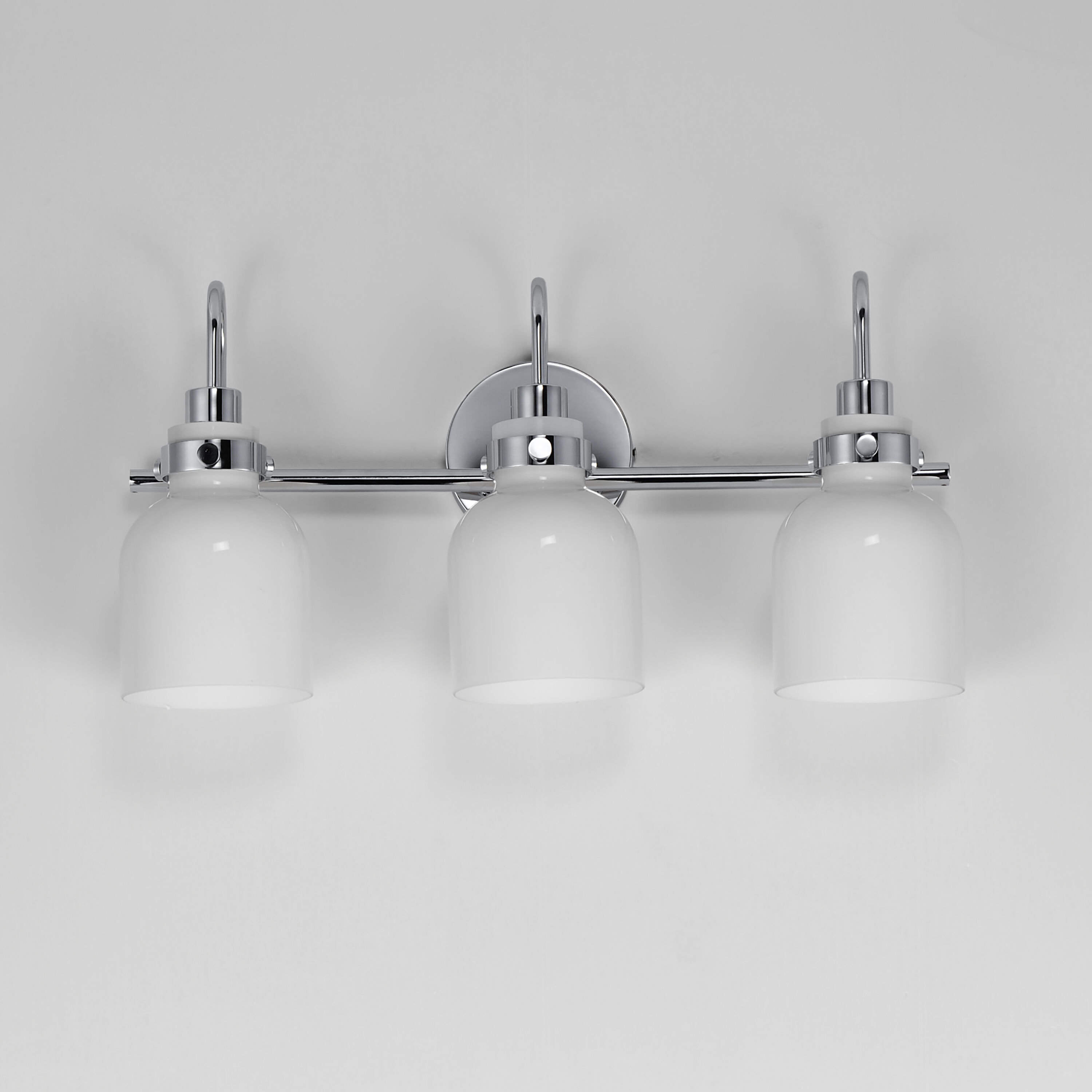Milk 3 Light 22 inch Polished Chrome Bath Vanity Light Wall Light