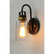 Magnolia 1 Light 5 inch Bronze and Gold Wall Sconce Wall Light