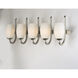 Taylor 5 Light 31.5 inch Satin Nickel Bath Vanity Wall Light