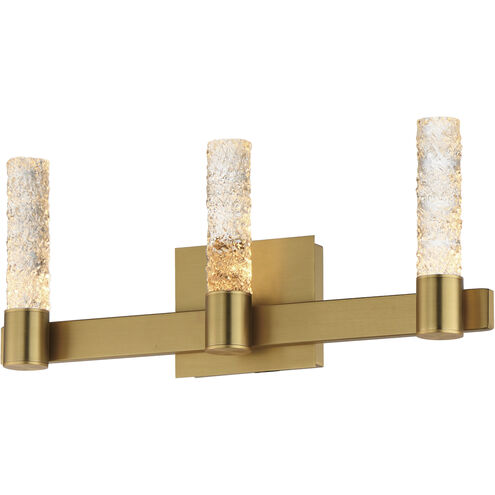 Duchess LED 20.5 inch Natural Aged Brass Bath Vanity Wall Light