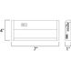 CounterMax MX-L120-DL 120 LED 7 inch Satin Nickel Under Cabinet