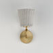 Baja 1 Light 6 inch Natural Aged Brass Wall Sconce Wall Light