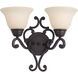 Manor 2 Light 15.5 inch Oil Rubbed Bronze Wall Sconce Wall Light