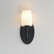 Durham 1 Light 5.75 inch Black Wall Sconce Wall Light