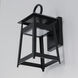 Pagoda LED 13.5 inch Black Outdoor Wall Mount