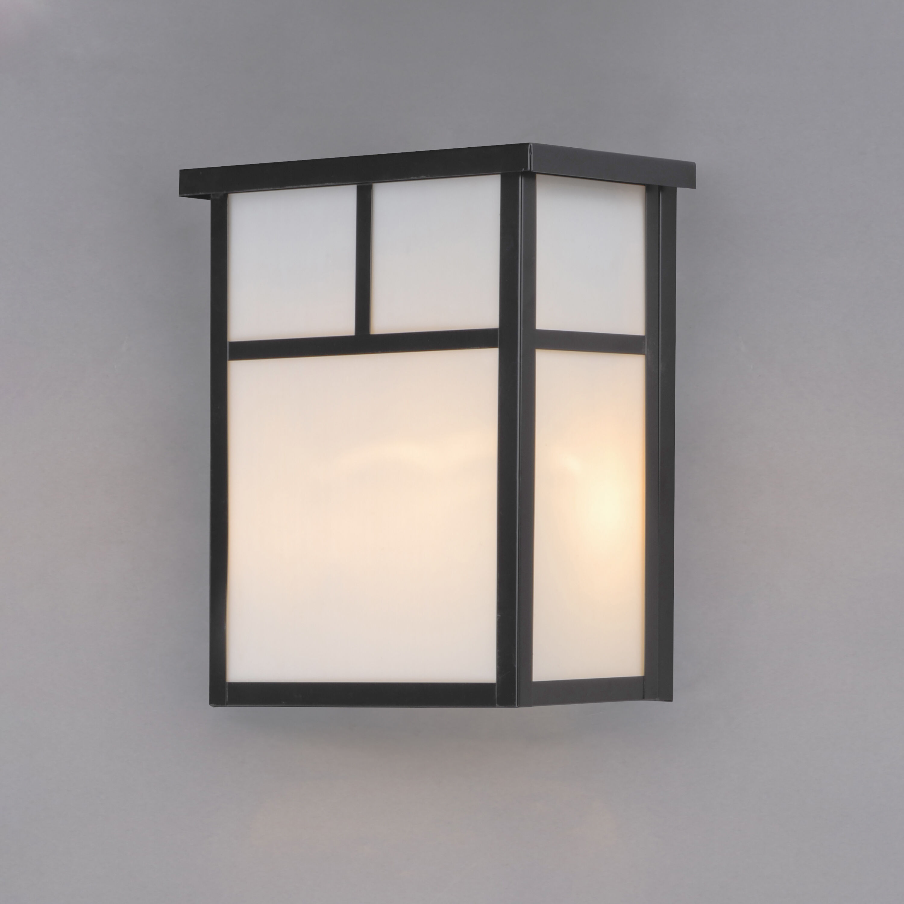 Coldwater 2 Light 11 inch Black Outdoor Wall Mount