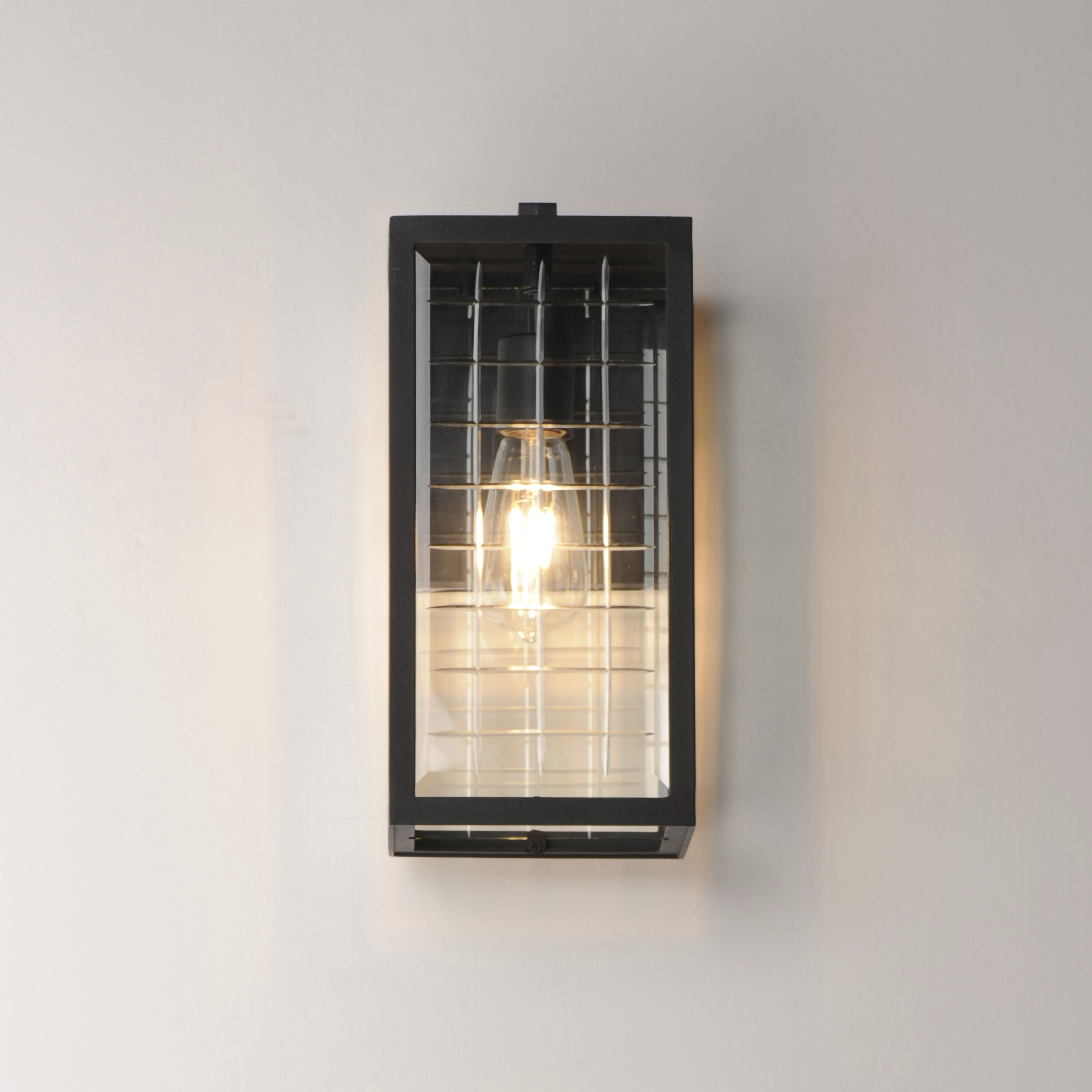 Magnus 1 Light 13 inch Black Outdoor Wall Mount