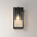 Magnus 1 Light 13 inch Black Outdoor Wall Mount