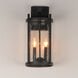 Belfry 2 Light 16 inch Black Outdoor Wall Mount in Hammer