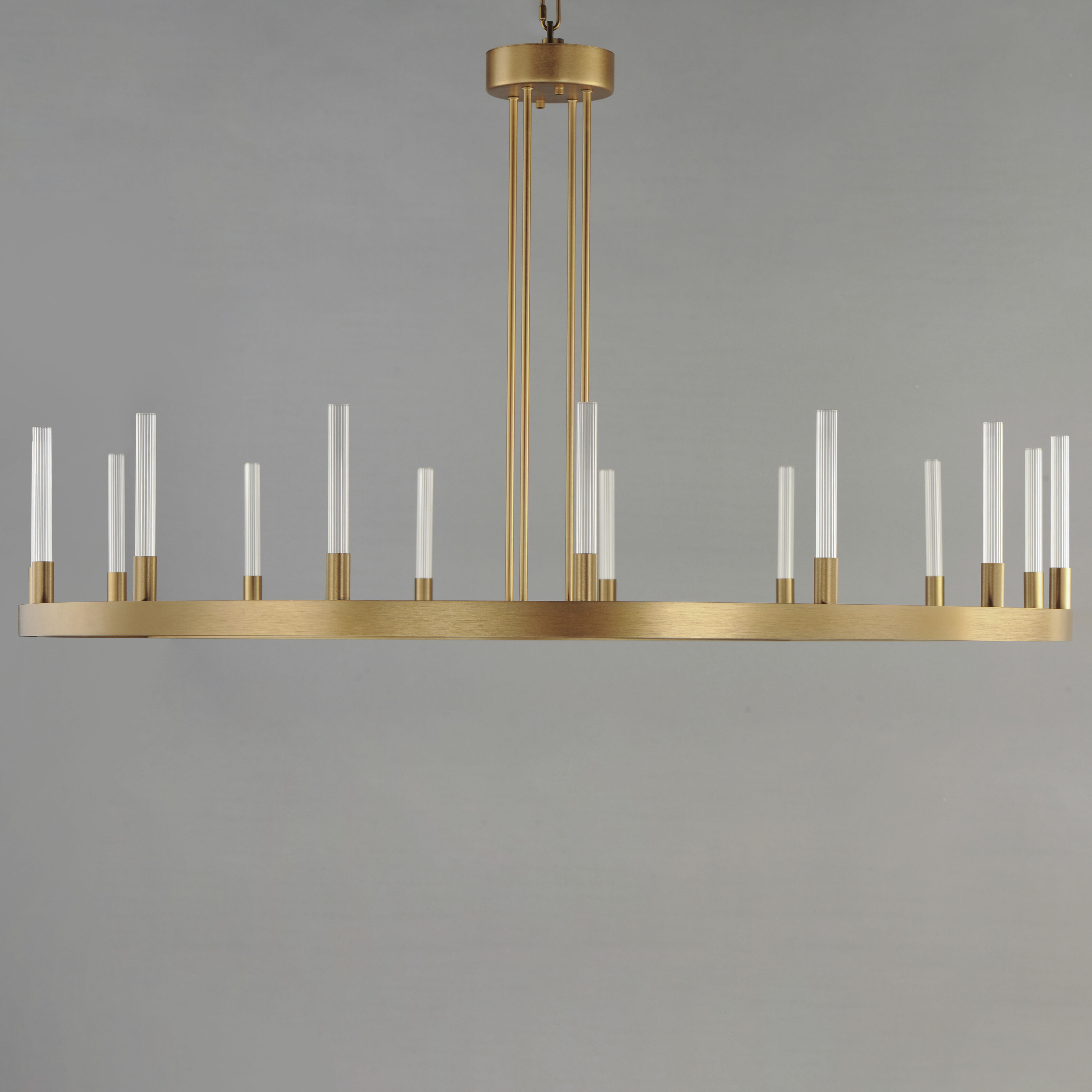 Maxim 16168CRGLD Ovation LED 47 inch Gold Chandelier Ceiling Light