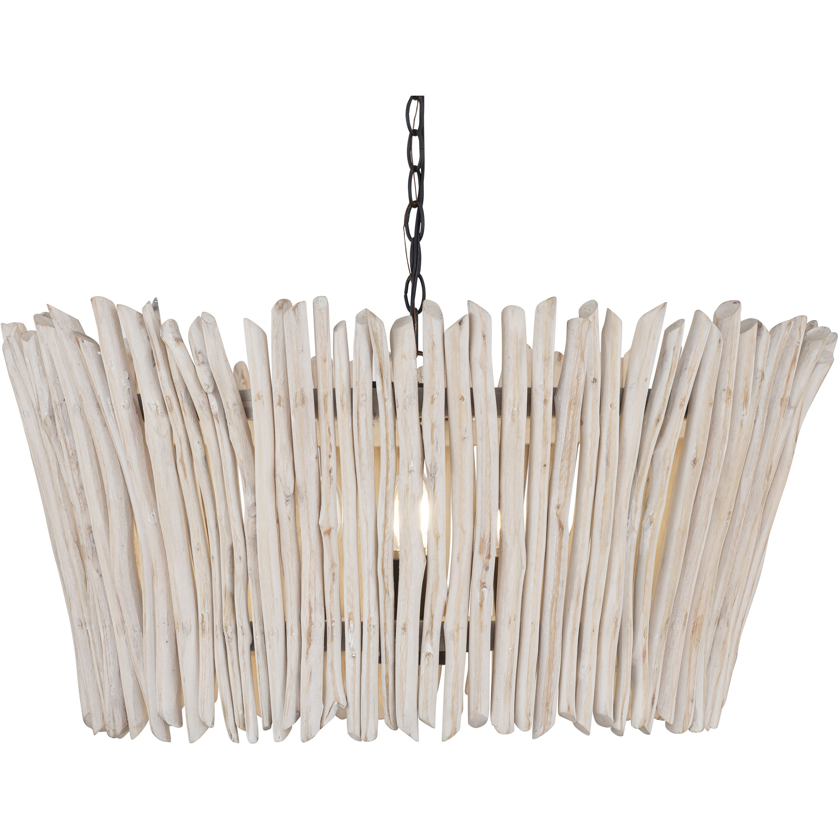 Baywood 4 Light 24 inch Textured Bronze Chandelier Ceiling Light