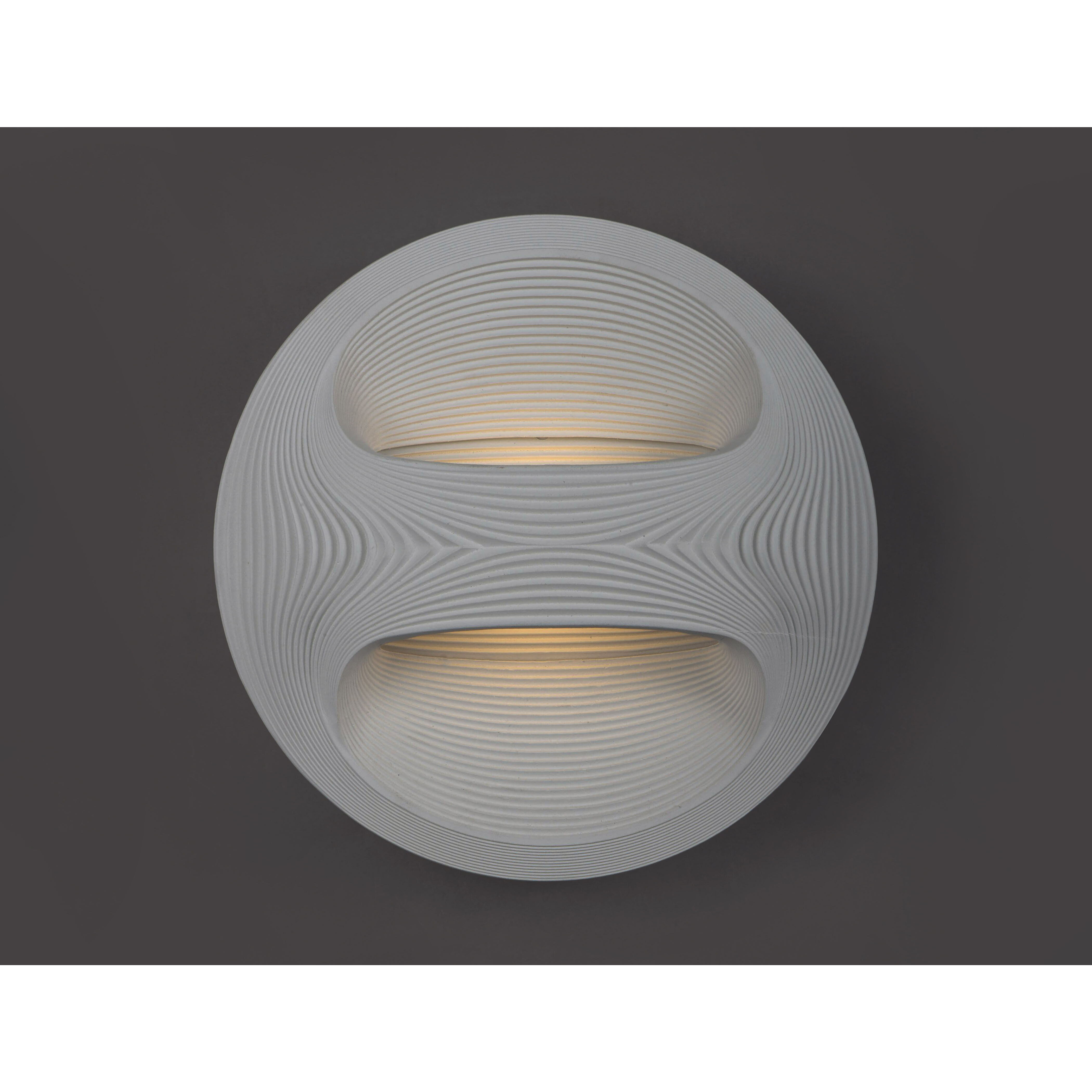 Influx LED 10 inch White Outdoor Flush Mount
