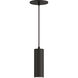 Calibro LED 2.5 inch Architectural Bronze Outdoor Pendant