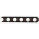 Essentials - 712x 6 Light 36 inch Oil Rubbed Bronze Bath Vanity Wall Light