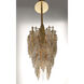 Majestic 18 Light 16.5 inch Gold Leaf Chandelier Ceiling Light