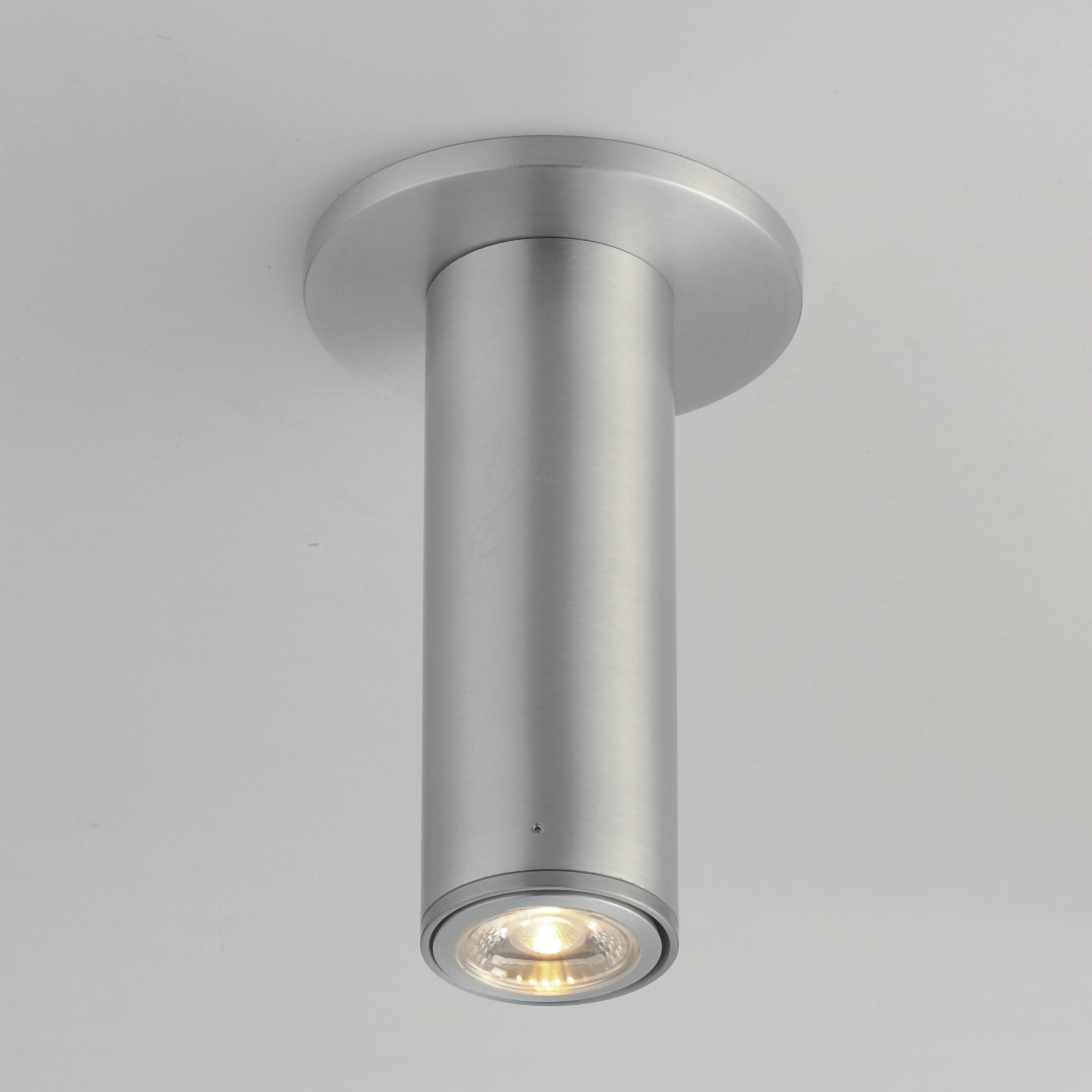 Fulcrum LED 5.25 inch Brushed Aluminum Flush Mount Ceiling Light