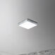 Trim LED 5 inch Polished Chrome Flush Mount Ceiling Light