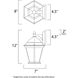 Builder Cast 1 Light 12 inch White Outdoor Wall Mount